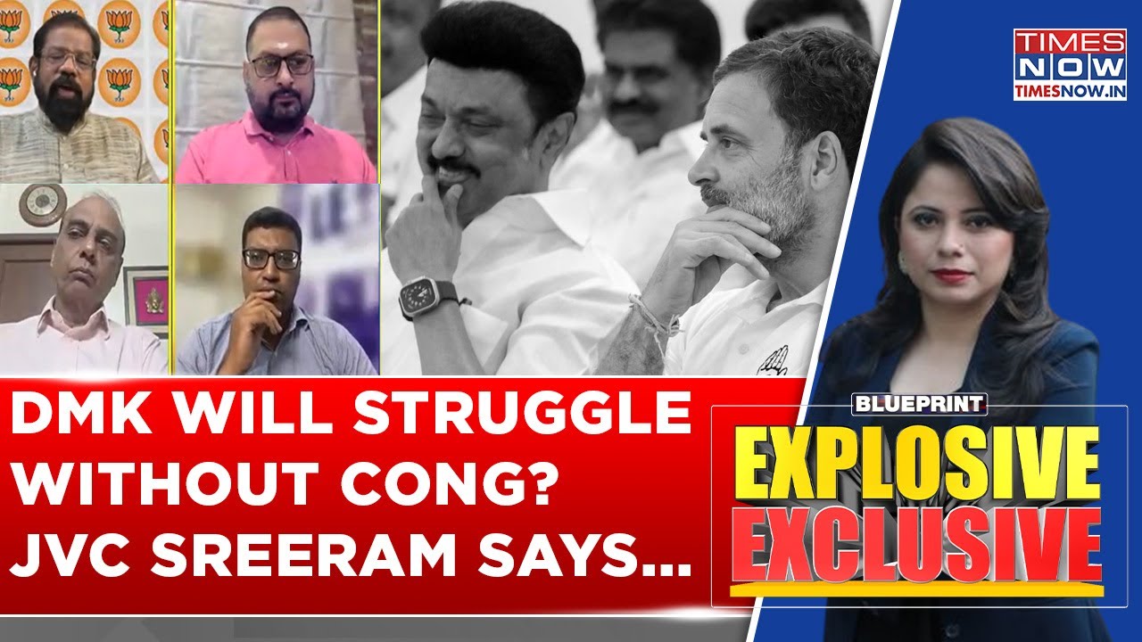 DMK Will Struggle To Win Without Congress? JVC Sreeram Explains Tamil Nadu Power Dynamics | Watch