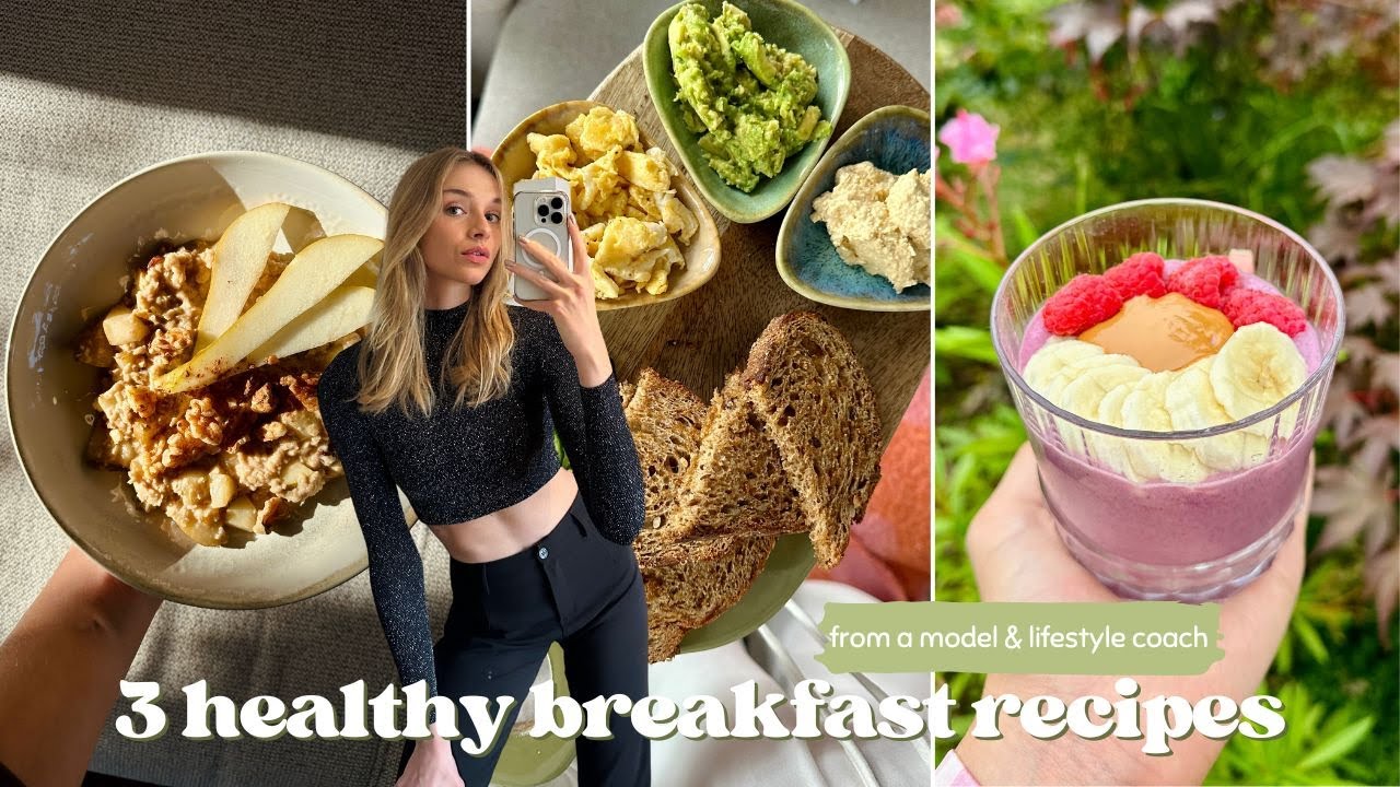 3 Healthy Breakfast Recipes by a Model & Health Coach / Nina Dapper