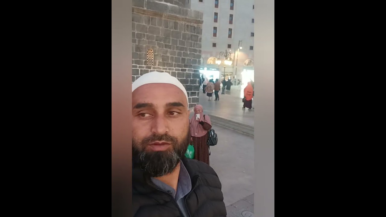 Madina munawara ke gate number 311 Ke samne khubsurat masjid Sharif #facebookreelsviral #mar