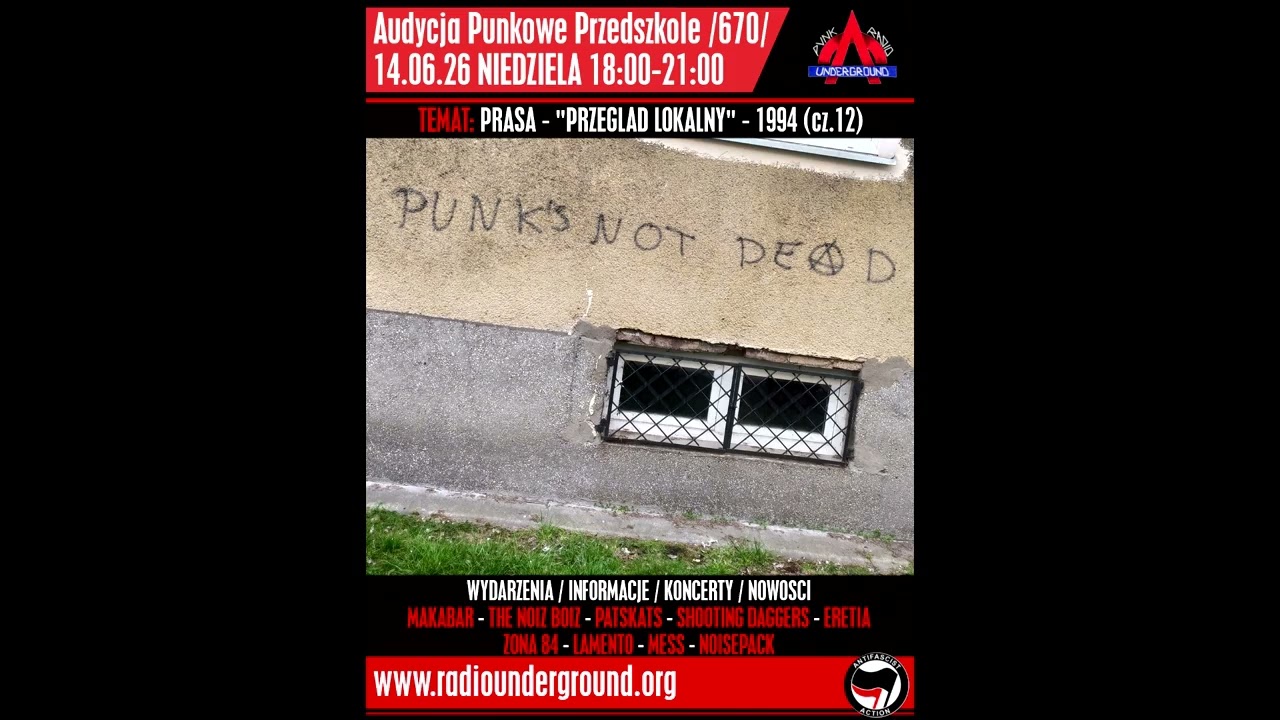Audycja Punkowe Przedszkole (670) - 