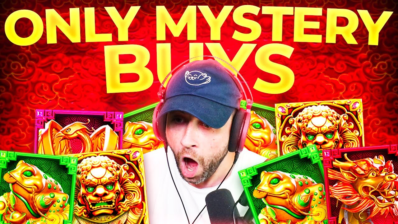 BUYING ONLY *MYSTERY* BONUSES on 5 LIONS!!... GOES CRAZY!!! (Bonus Buys)