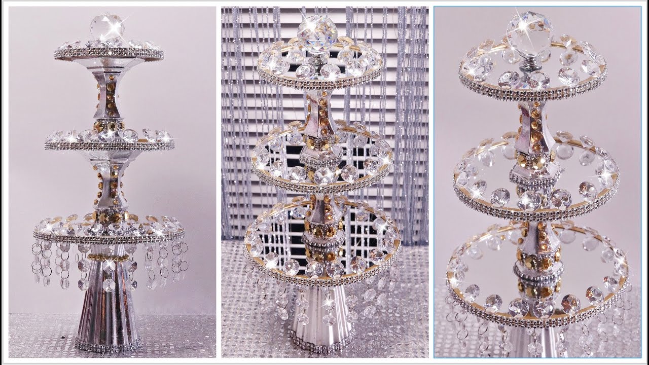DIY Dollar Tree Glam Tray | DIY 3 Tier Tray
