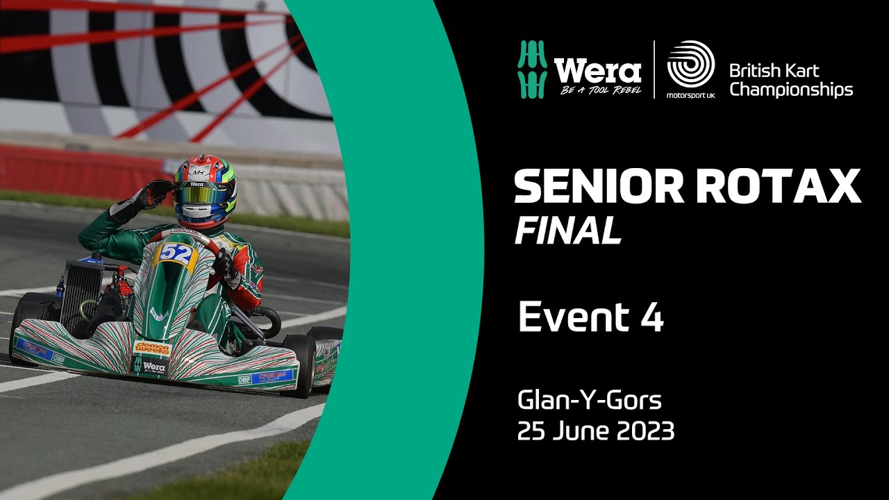 Senior Rotax Final | Event 4, GYG | Wera Tools British Kart Championships 2023