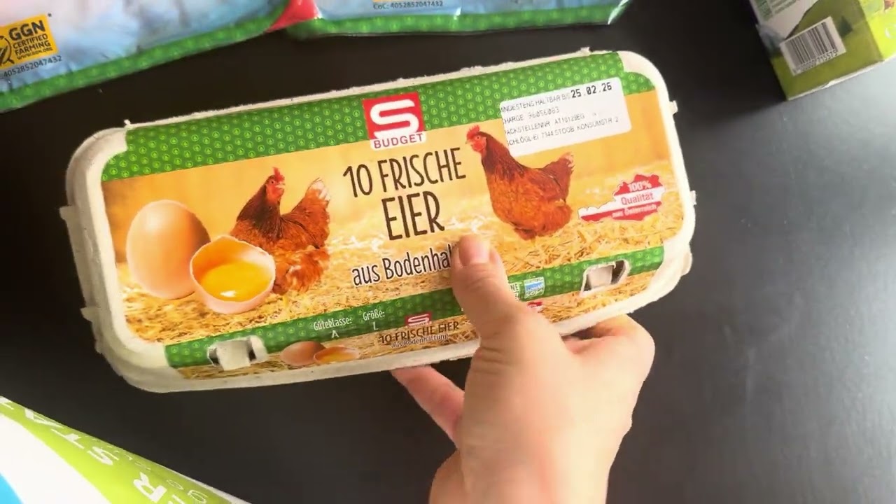 🇦🇹What’s in My Grocery Bag from| SPAR Vienna⭐#food #healthy #viral #shorts #vlog