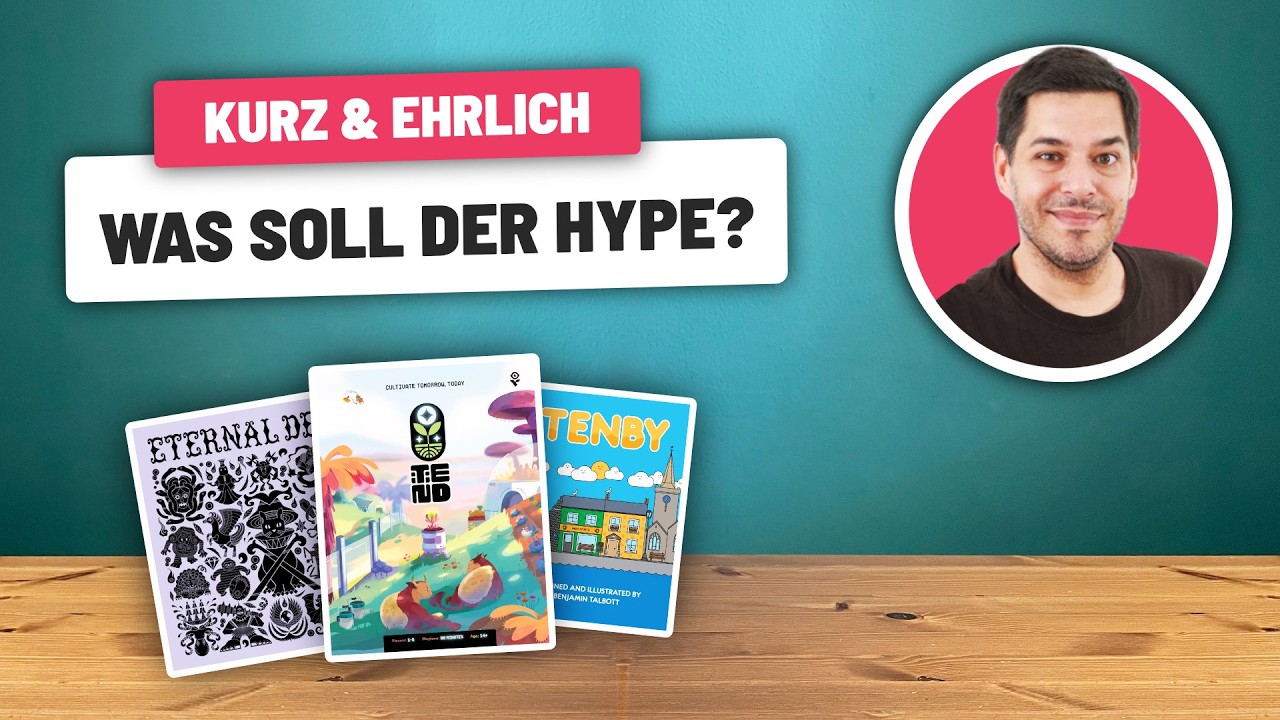 Kurz-Fazit zu Hype Brettspielen 🎲
