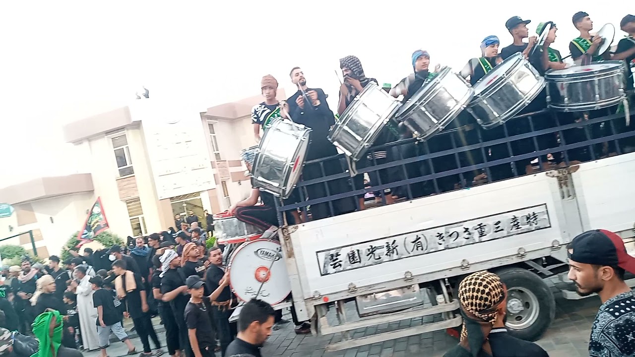 شاهد دخول موكب سبايه المشخاب يوم ١٦ صفر