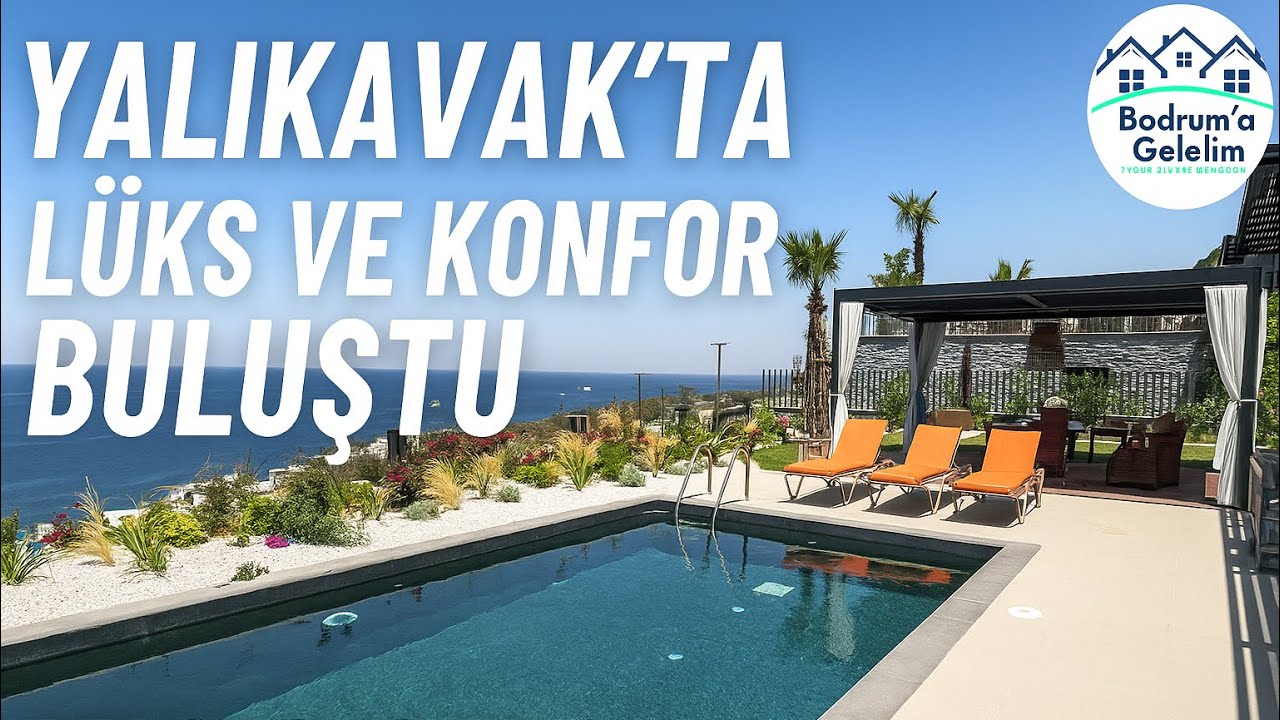 🏡 Bodrum Yalıkavak Gökçebel’de “Modern Müstakil Villa | 5+2 Akıllı Ev Teknolojisiyle Donatıldı”
