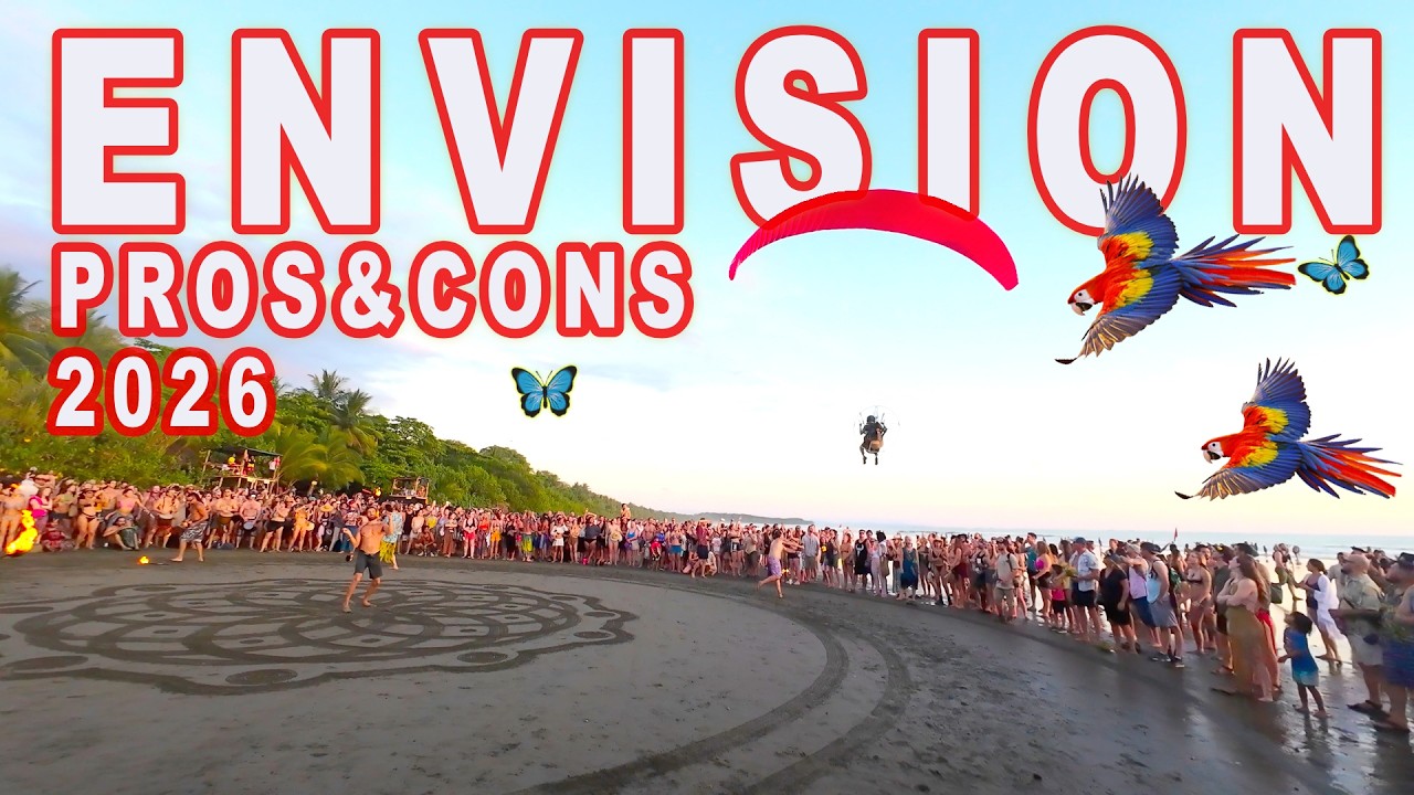 Envision on the beach, Uvita Costa Rica. Pros and Cons
