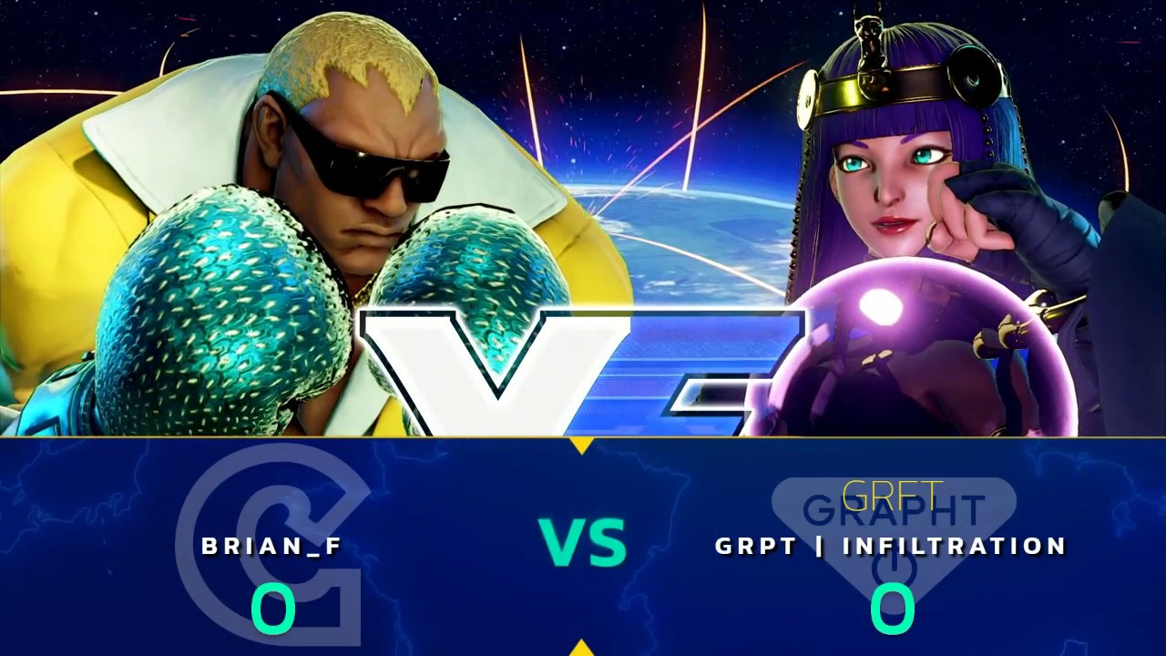 SFV: Brian_F vs GRPT | Infiltration - Capcom Cup 2017 LCQ Loser Finals - CPT 2017