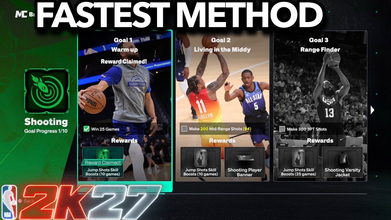 КАК БЫСТРЕЕ ВСЕГО ПРОКАЧАТЬ ШУТЕР-СПЕЦИАЛИЗАЦИЮ В NBA 2K27