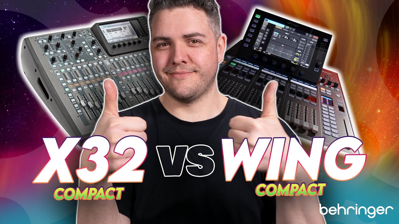 Behringer X32 COMPACT против WING COMPACT! Какой цифровой микшер вам подходит?