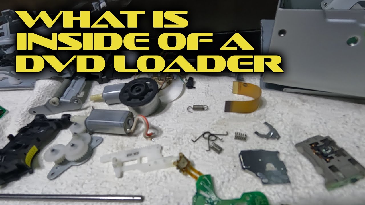 Vlog#39 - DVD loader teardown