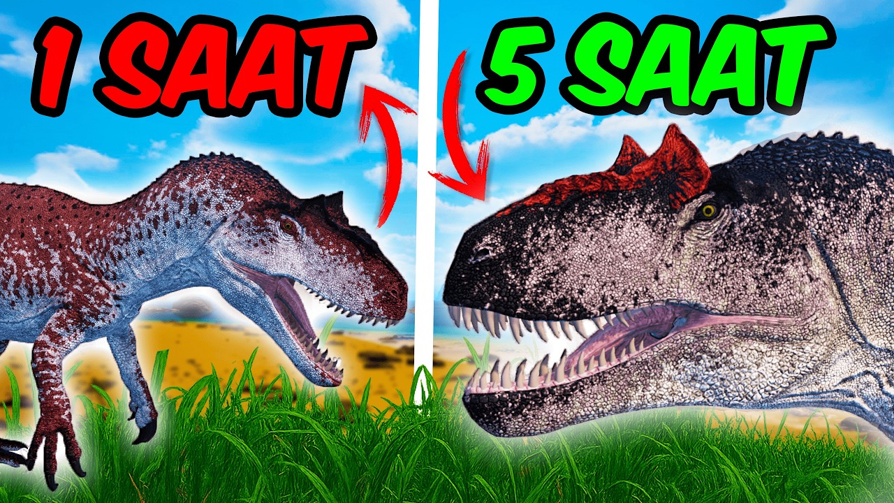 Bir Prime Allosaurus İle Dinozorların Dünyasında Hayatta Kalmaya Çalıştım!