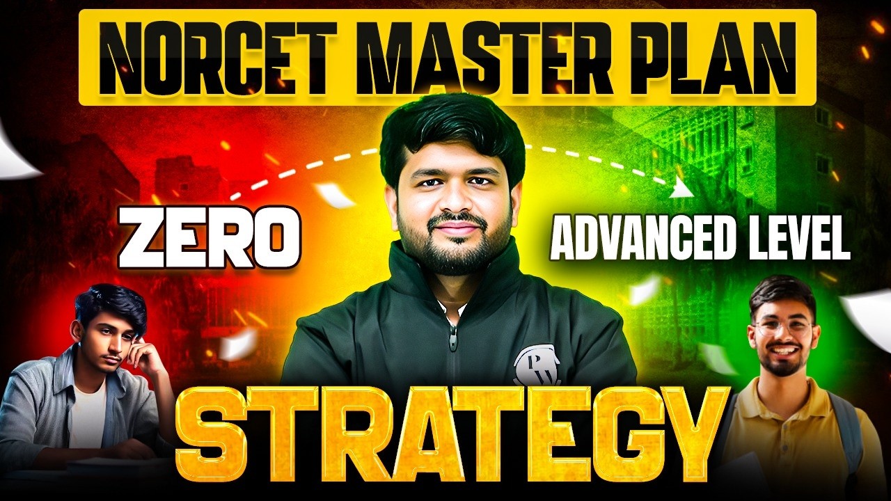 NORCET PREPARATION  | 0 LEVEL TO ADVANCED STRATEGY | COMPLETE PREPARATION ROADMAP FOR AIIMS NORCET