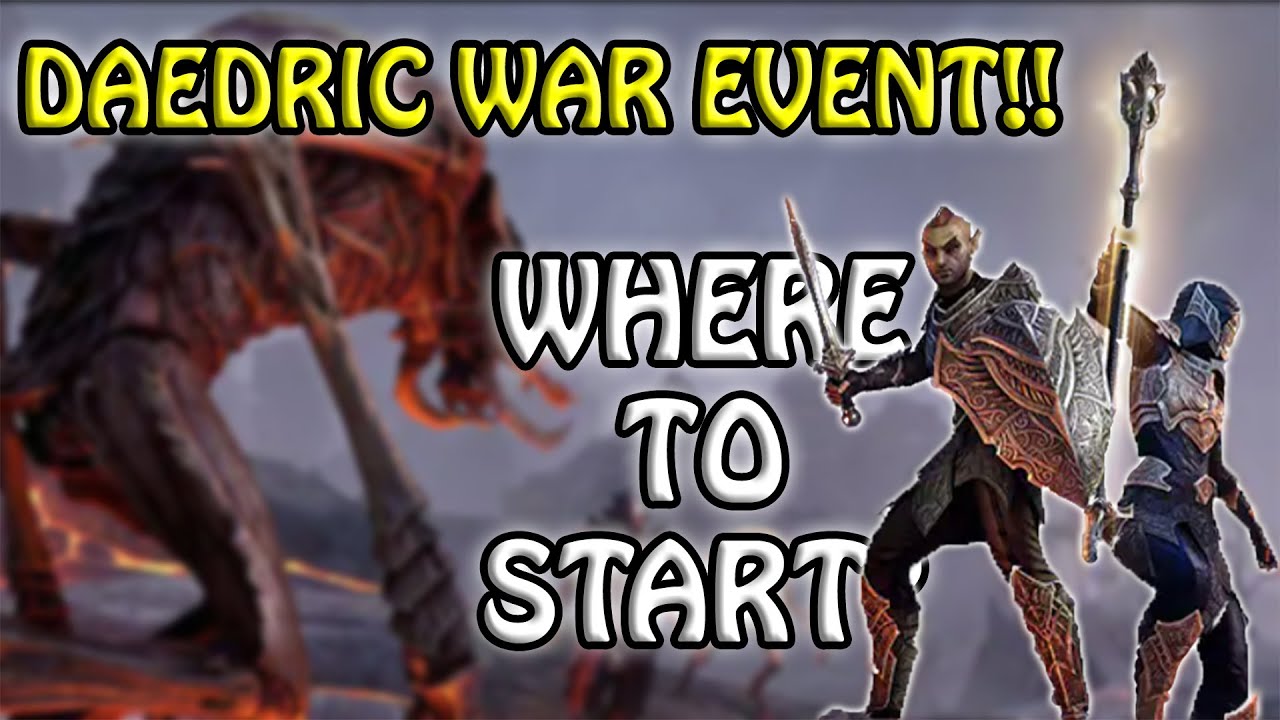 ESO: Daedric War Event (Complete Guide) How to get Event Tickets?