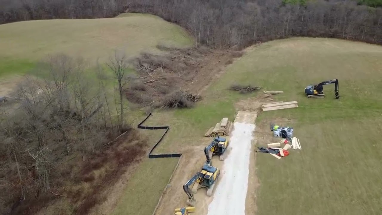 DJI 0046 Pipeline work 3/14/26 ne connection location