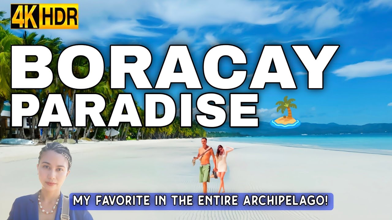 This Is Why Boracay Is Famous | White Beach Walking Tour In 4K HDR | Philippines 