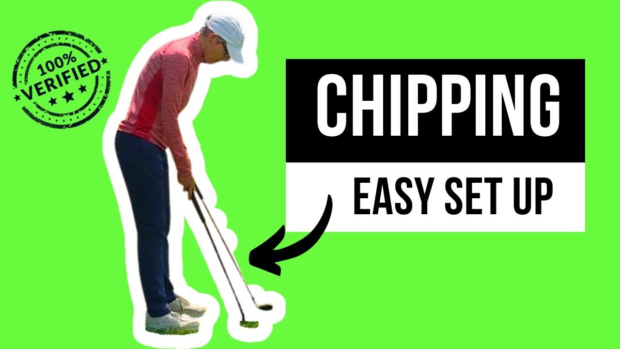 Chip shot club head angle