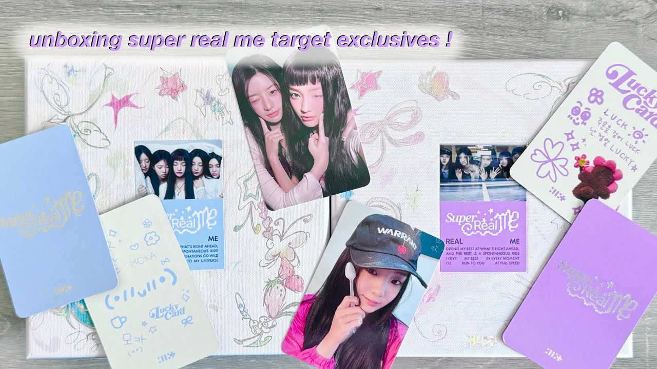 ☆ Распаковка альбома Super Real Me от illit ☆ Эксклюзивные альбомы Target !!!
