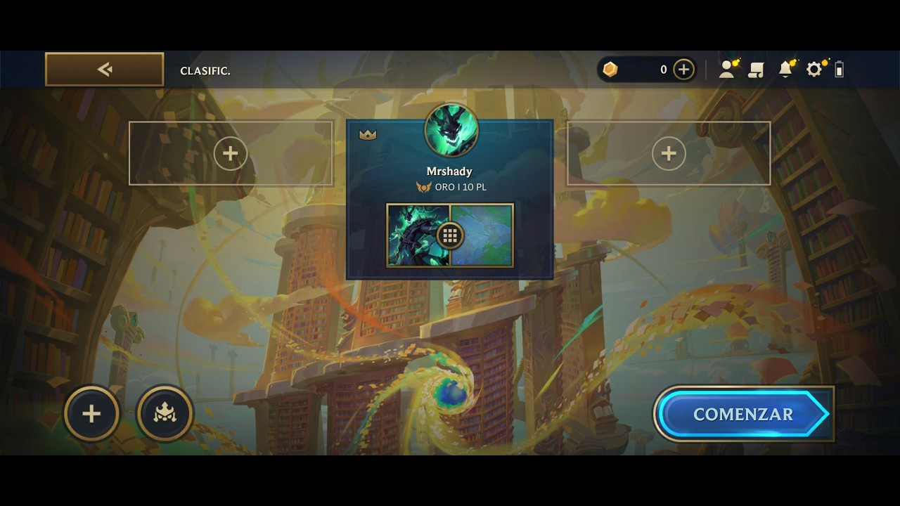 TFT RANKEANDO