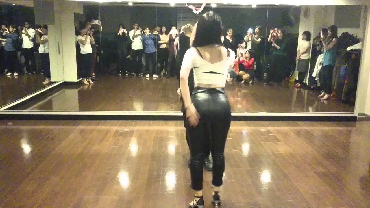 Korean Bachata, Shall we dance Cafe Osaka Japan, 012315