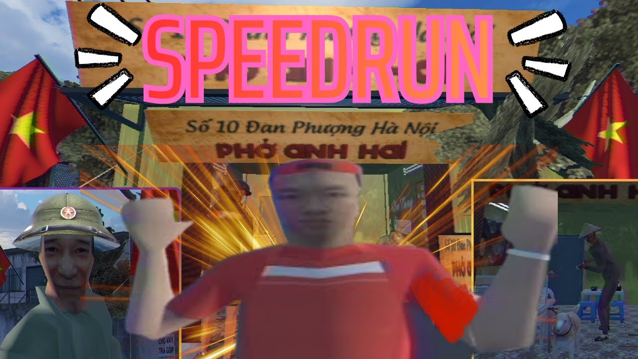 [SPEEDRUN] Full True Ending game BROTHER HAI'S PHO RESTAURANT no commentary!