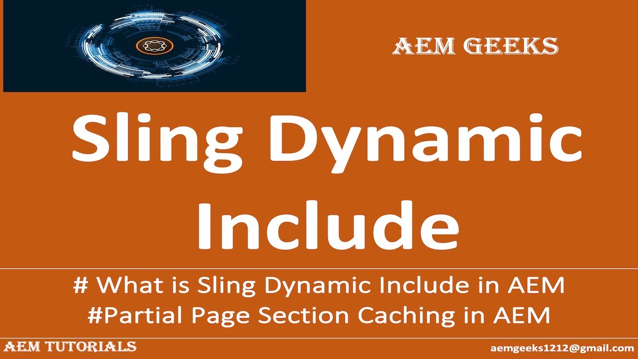 Учебник AEM №67 | Динамическое включение Sling в AEM