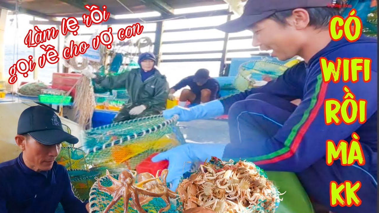 RÂP GHẸ 4_BẤT NGỜ Khi Wifi Phủ Sóng Ngoài ĐẠI DƯƠNG_Niềm Vui To Lớn Của Ngư Dân 