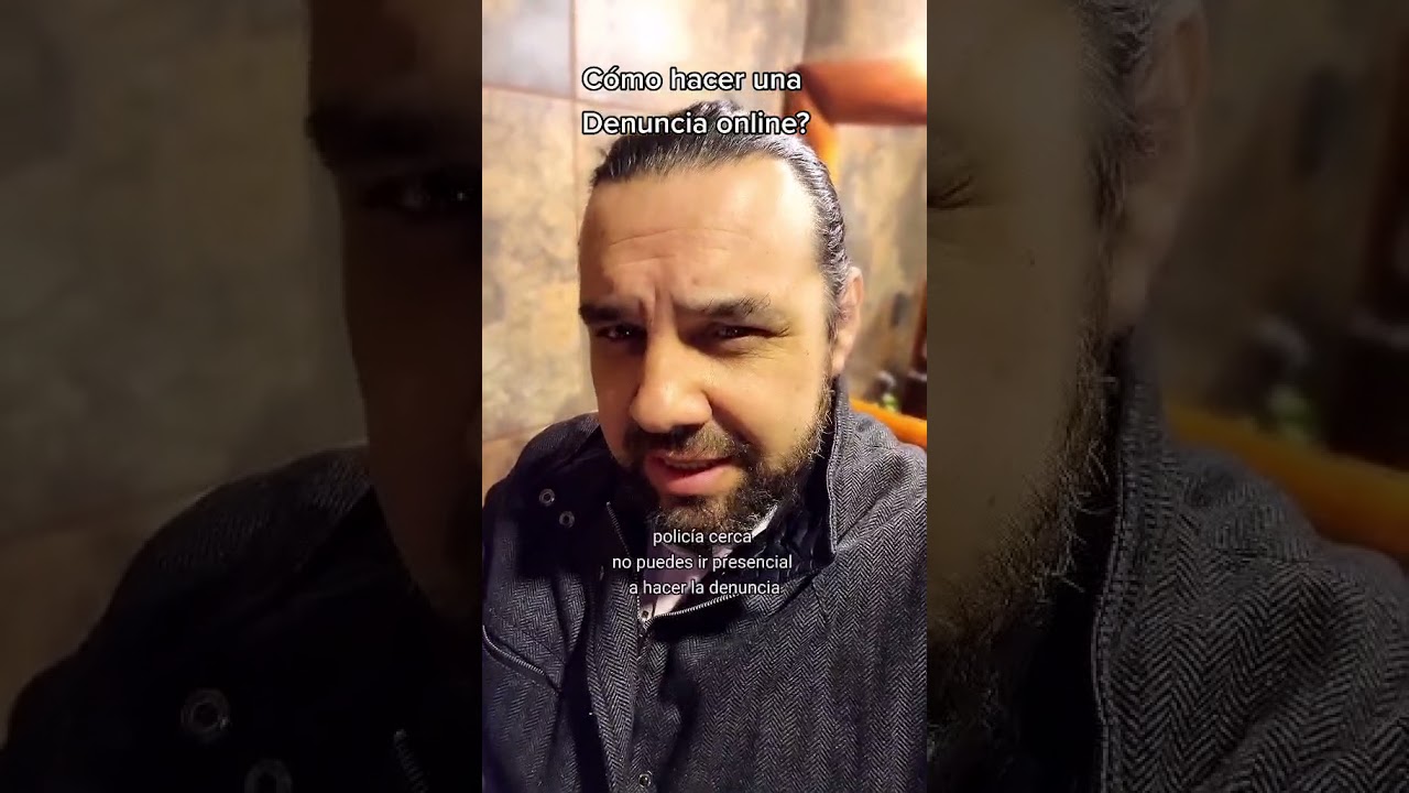 Cómo hacer una Denuncia Online?