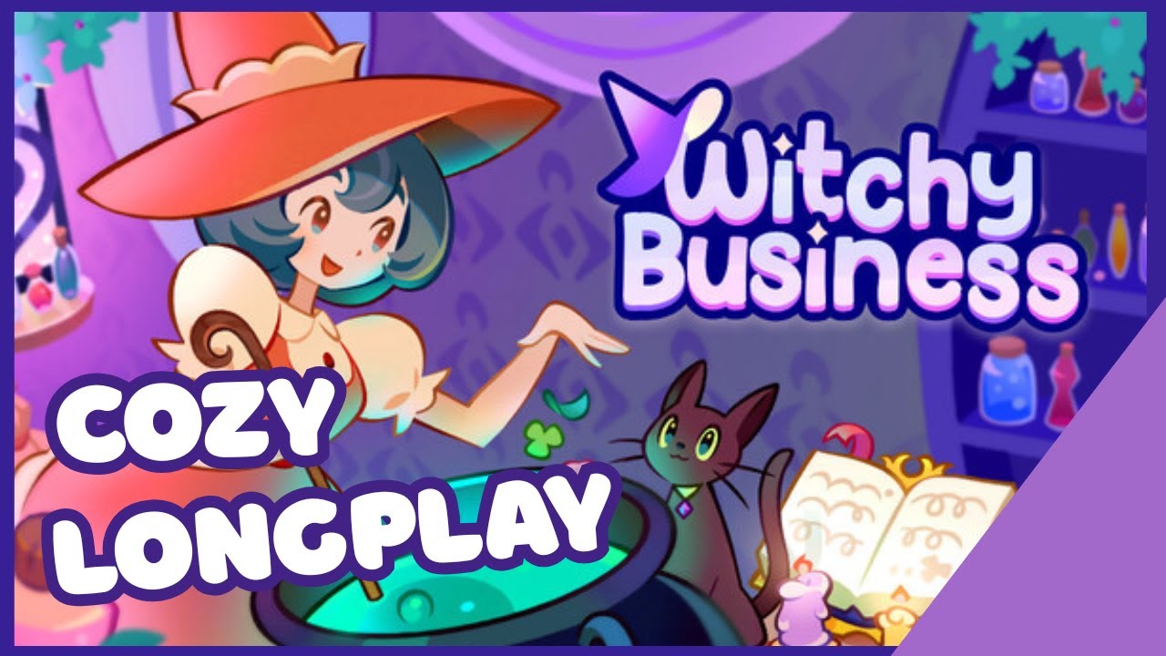 WITCHY BUSINESS 💜 | COZY LONGPLAY NO COMMENTARY