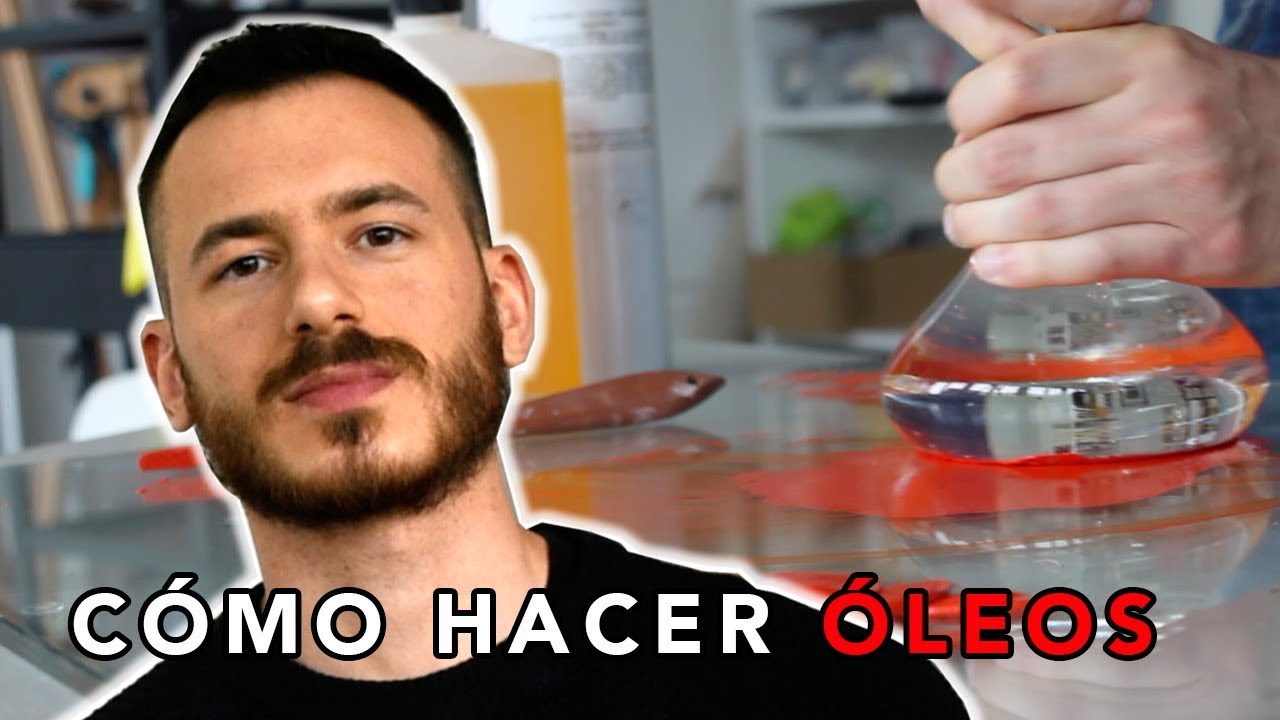 COMO HACER PINTURA AL ÓLEO con pigmentos |