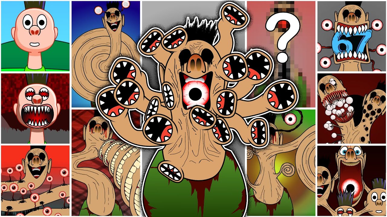 My Sprunki OC: HAMOOD HABIBI (Phase 1 to NEW Phase 66, Phase 67 from Roblox)