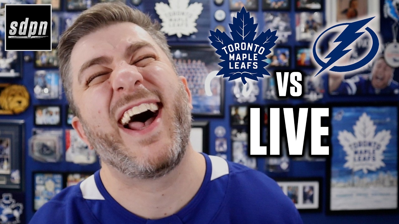 Toronto Maple Leafs vs Tampa Bay Lightning | LIVE w/ Steve Dangle