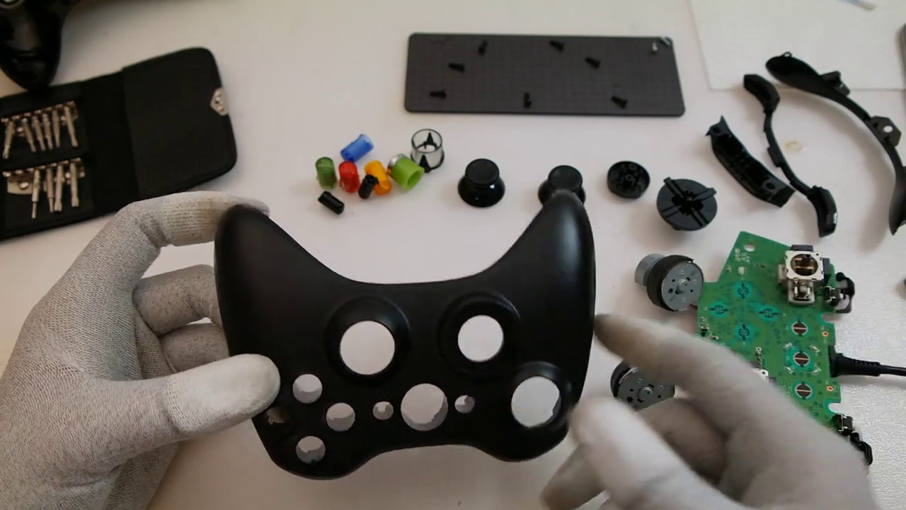XBOX 360 Controller zerlegen und reinigen