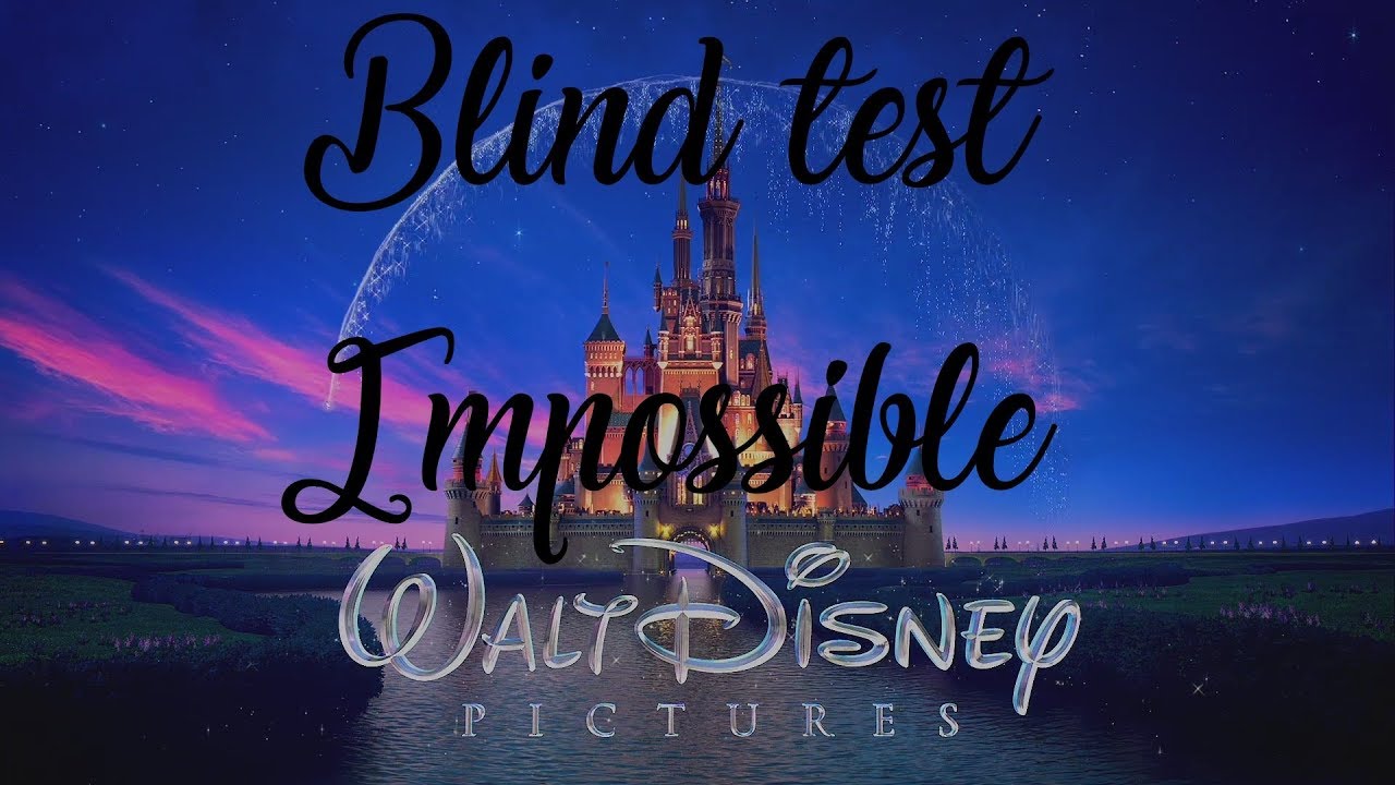 Blind test Disney 100% impossible !!