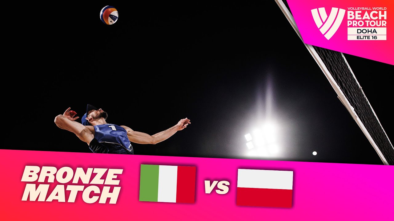 Ranghieri/ Carambula vs. Losiak/ Bryl - Bronze Match Highlights Doha 2023 #BeachProTour