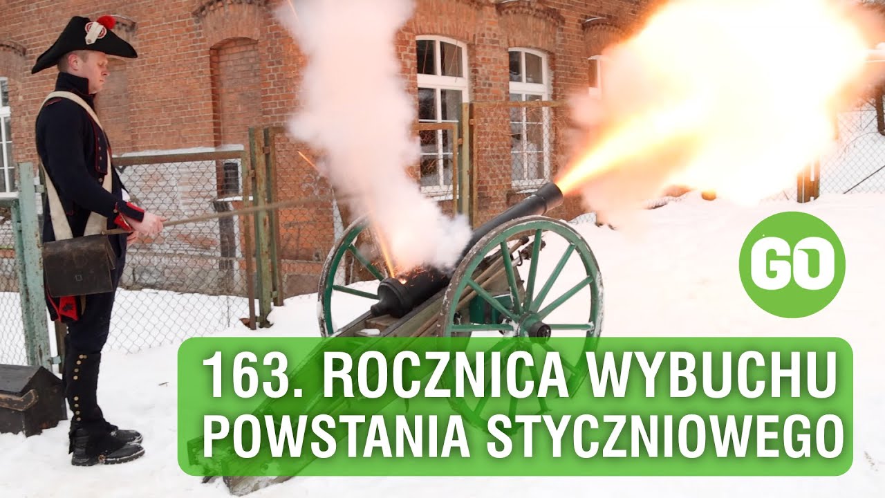 163. rocznica wybuchu Powstania Styczniowego - uroczyste obchody w Olsztynie