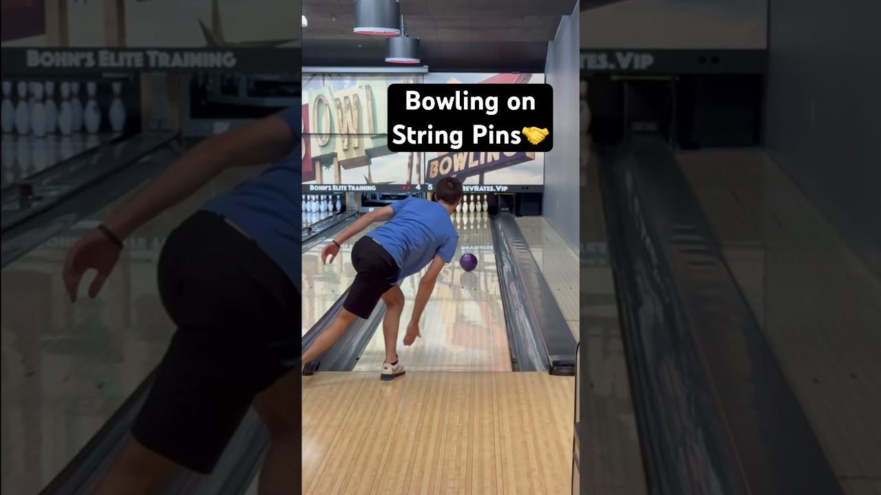 Bowling on String Pins🤝