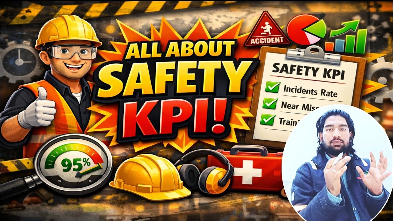 All about Safety KPI ! Proactive measure ! Reactive measure ! lagging indicator ! Leading indicator