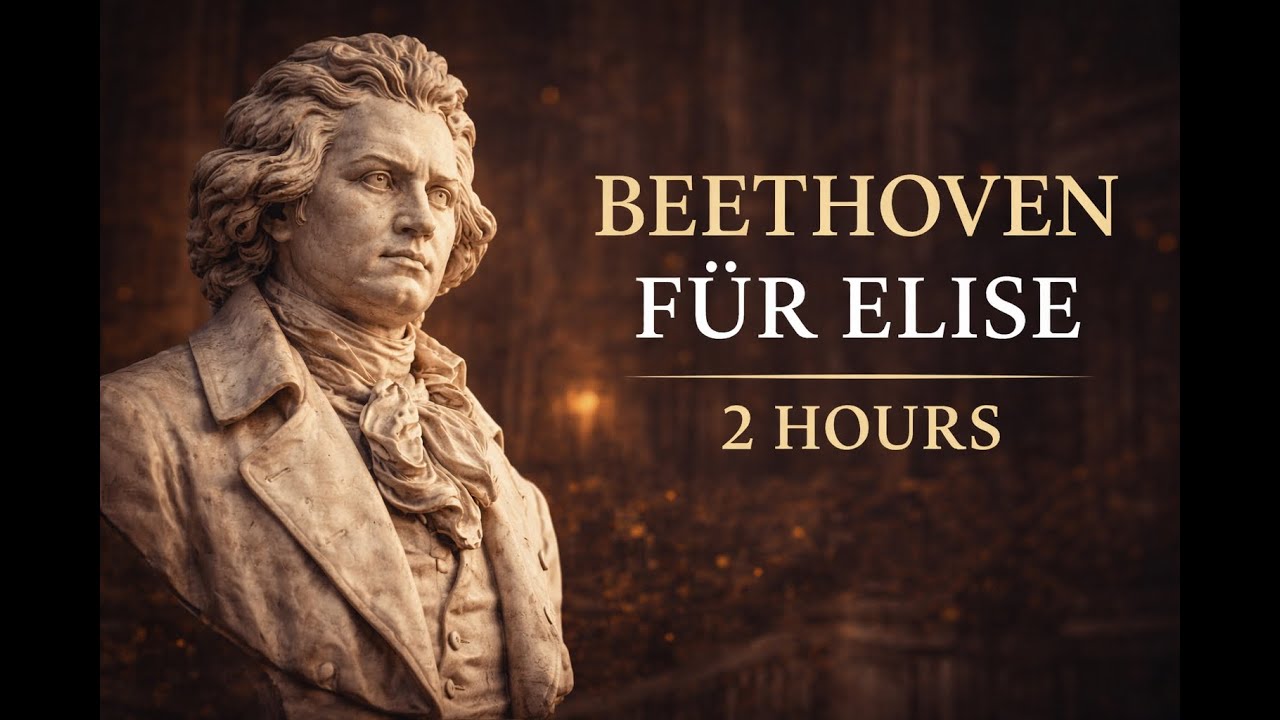 Beethoven – Für Elise (2 Hours) Classical Music for Deep Focus & Study