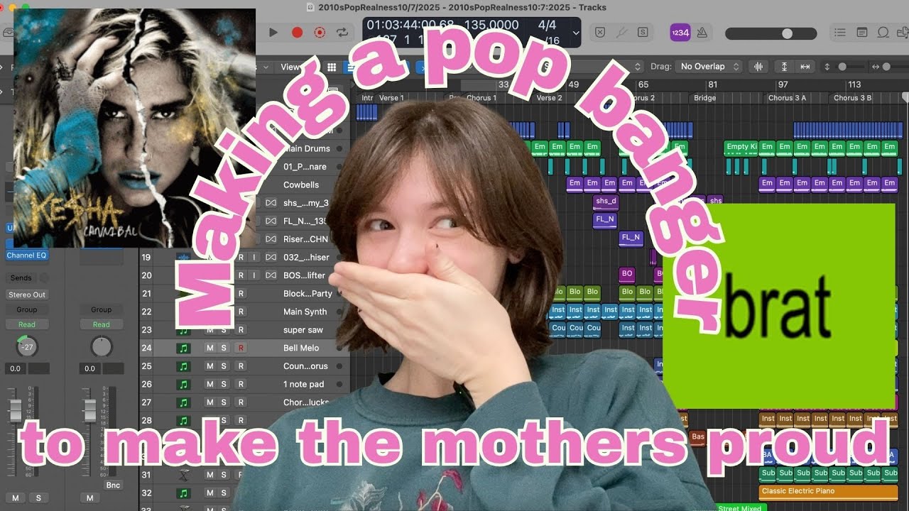 making a 2010's pop song to make the pop mothers proud