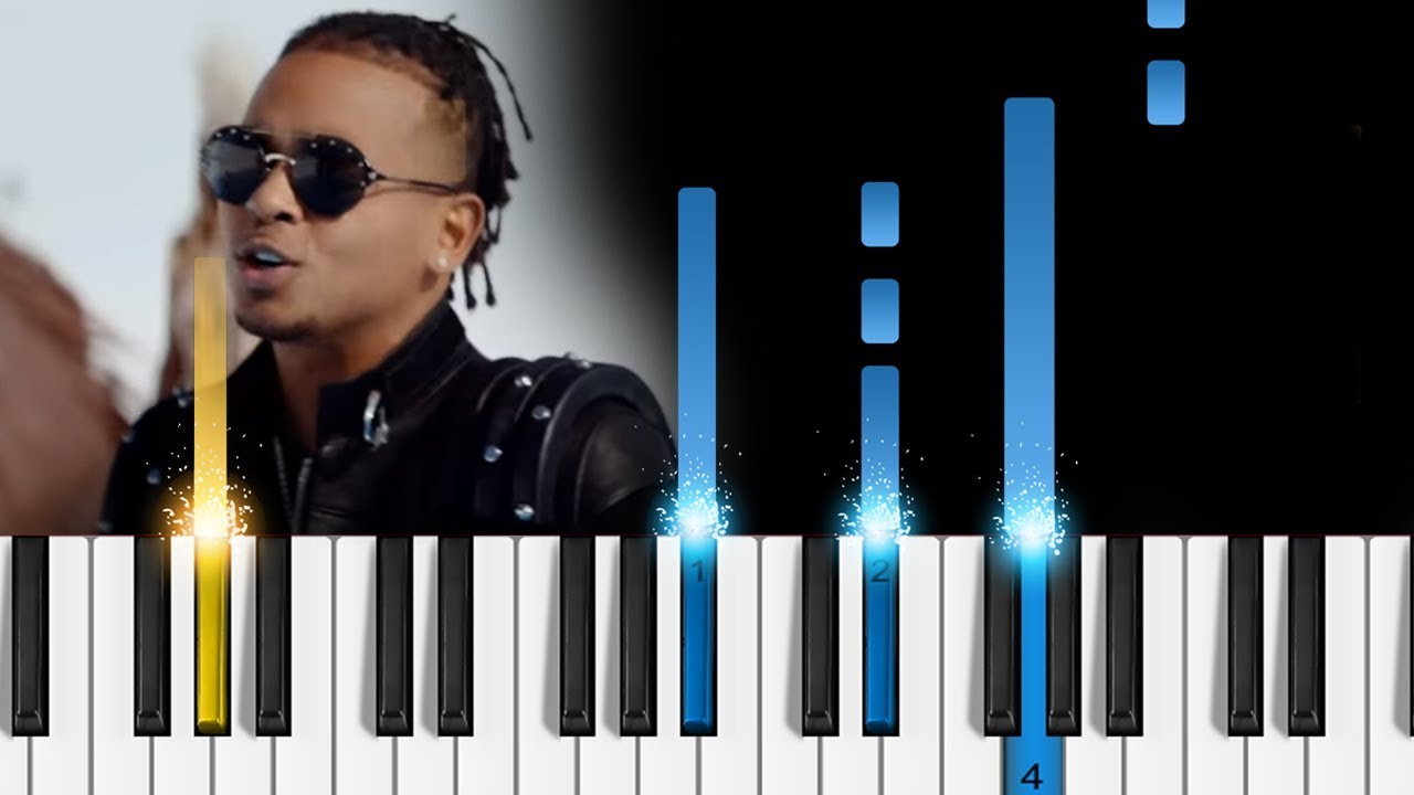 Ozuna - BAILA BAILA BAILA - Easy Piano Tutorial