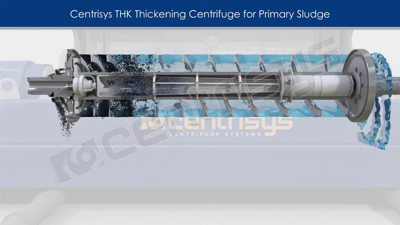 Centrisys - THK Primary Sludge Thickening Animation
