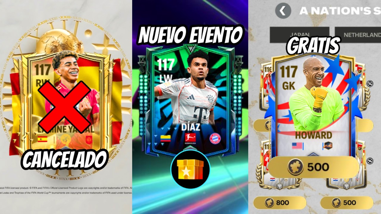 ¡CANCELAN EVENTO DEL MUNDIAL EN FC MOBILE 26, FILTRAN PRÓXIMO EVENTO + NUEVAS CARTAS GRATIS!