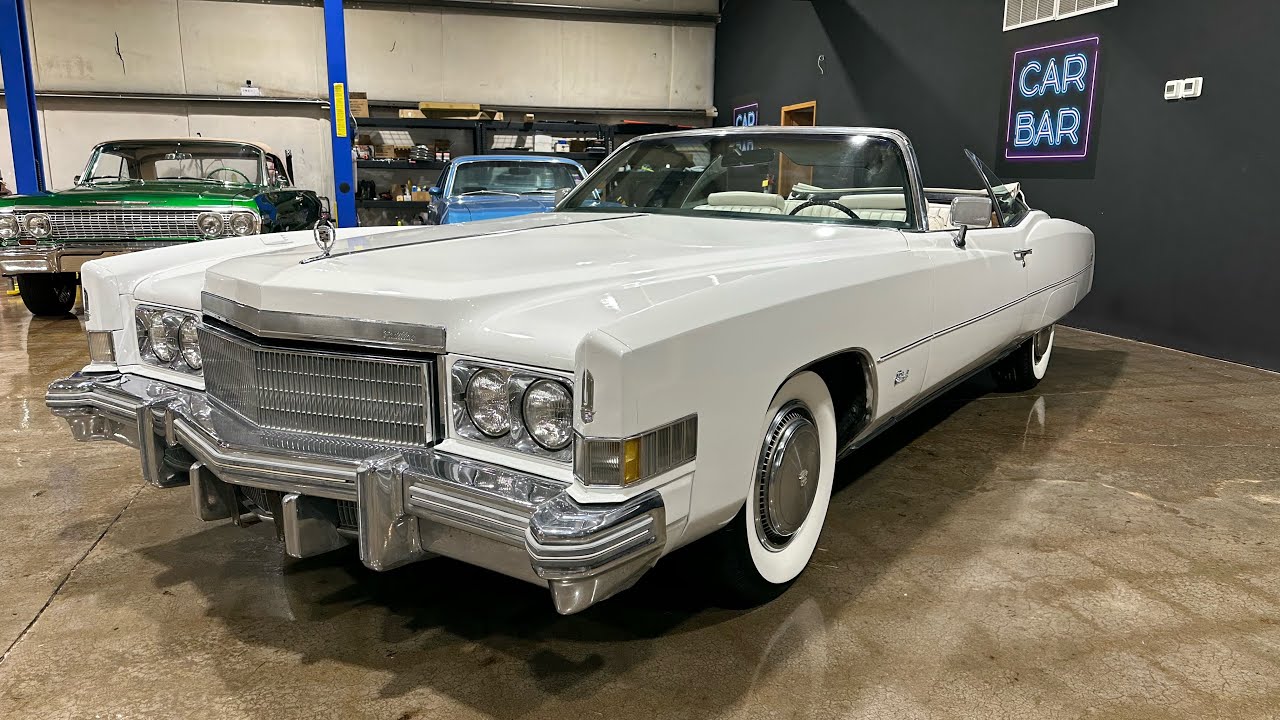 For Sale 1974 Cadillac Eldorado Convertible. New Paint & New Top
