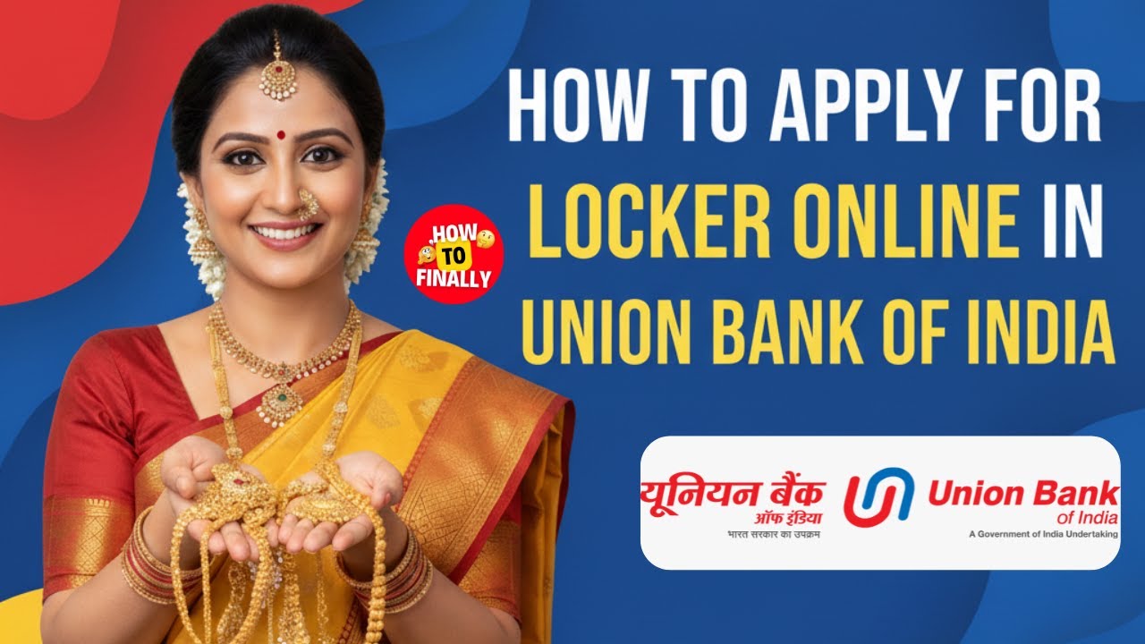How to Apply for Locker Online in Union Bank of India | Union Bank Locker Apply Online