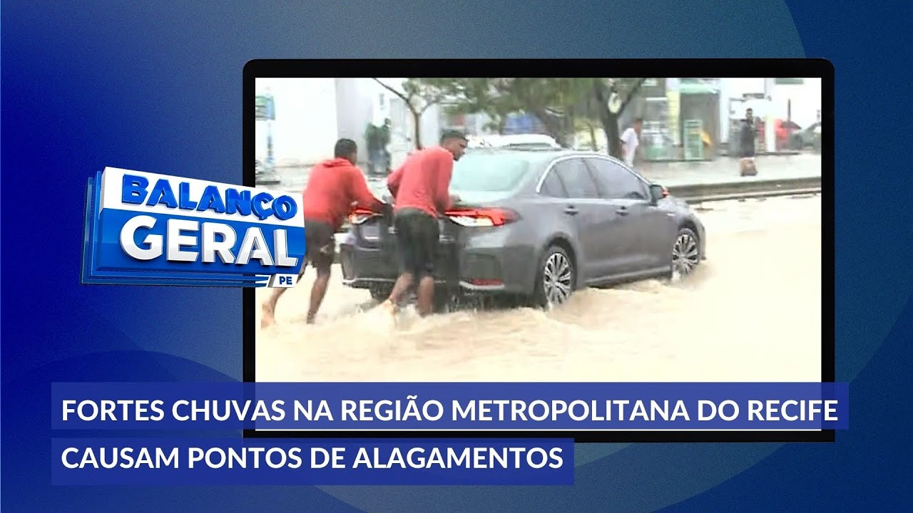 Fortes chuvas em Jaboatão dos Guararapes causam vários alagamentos