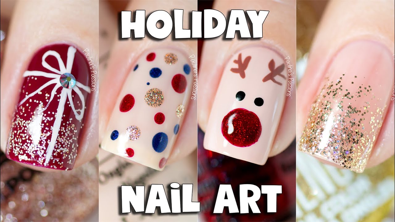 LAST MINUTE CHRISTMAS DESIGNS 2020 - Nail Art Compilation