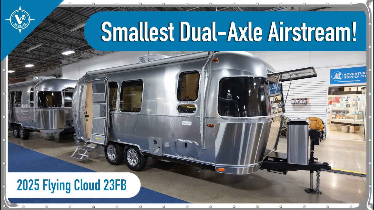 Популярная КОМПАКТНАЯ планировка Airstream! | Airstream Flying Cloud 23FB 2025 года