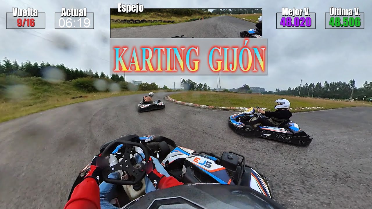 💧KARTING GIJÓN💧 - CLASIFICACIÓN de una CARRERA improvisada